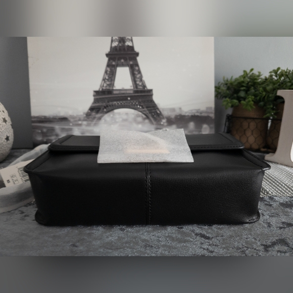 ❗️LOW START ❗️Michael Kors NWT Sonia Medium Leather Shoulder Bag- Black - Picture 13 of 14